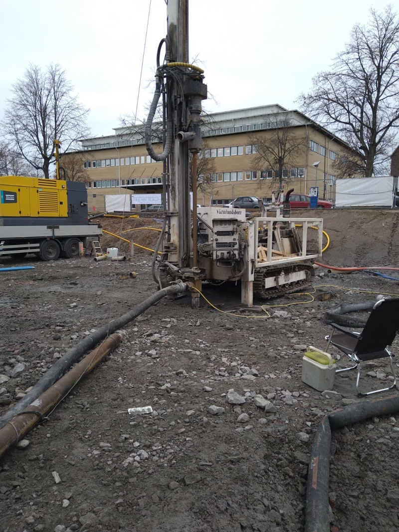 Projekt med 5000m borrning, 2020